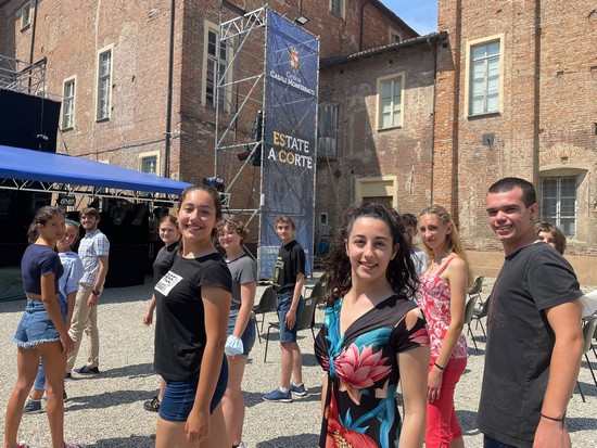 i ragazzi del laboratorio teatrale del balbo