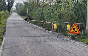 lavori in corso Salita sant'Anna