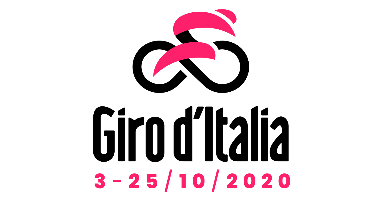 il logo del giro d'italia 2020