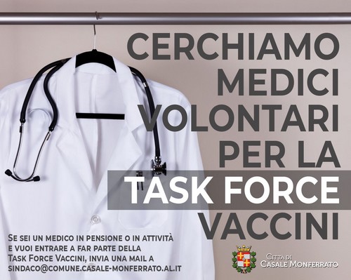 locandina task force vaccini