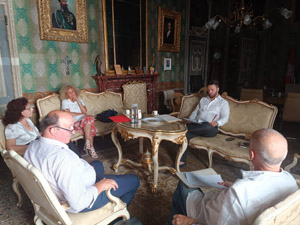 Riunione a Palazzo San Giorgio