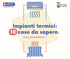 copertina pieghevole Impianti termici: 10 cose da sapere