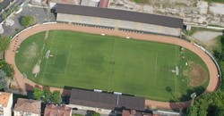 vista dall'alto stadio