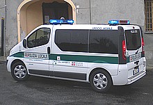 mezzo della polizia locale