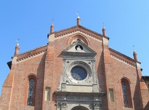 la facciata della chiesa di san domenico