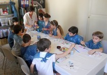 foto laboratorio creativo per bambini