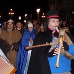 foto di repertorio di un presepe vivente itinerante