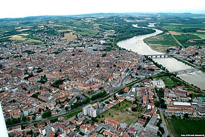 foto aerea di casale monferrato