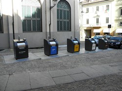 foto isola interrata di piazza Rattazzi