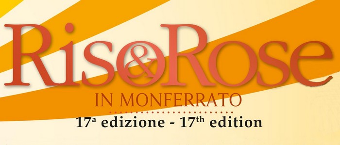 il logo di riso e rose