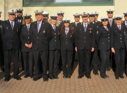 foto di gruppo polizia locale