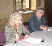 Grazia Bocca, presidente del Consiglio comunale, e Angelo Di Cosmo, vice presidente del Consiglio comunale