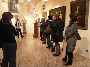 un momento degli incontri in museo