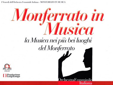 locandina della rassegna musicale Monferrato in musica