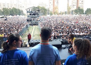 un momento della manifestazione a taranto