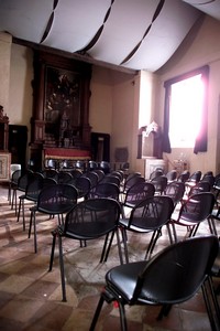 interno auditorium santa chiara