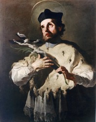 Pietro Francesco Guala - Santo in estasi con crocefisso (Beato Amedeo d'Aosta?)