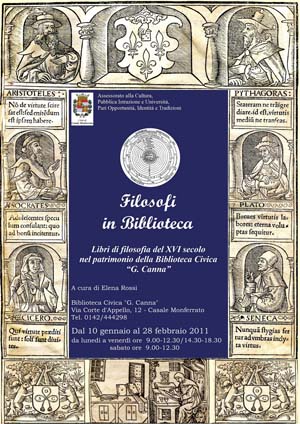 locandina dei libri di filosofia