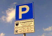 cartello sosta a pagamento